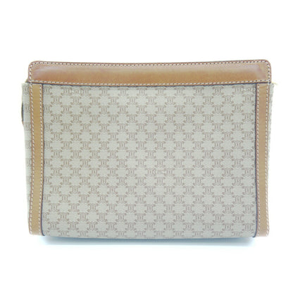 Celine Macadam Pattern Second Bag Clutch