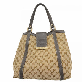 Gucci Gg Canvas Handbag 364835 Brown