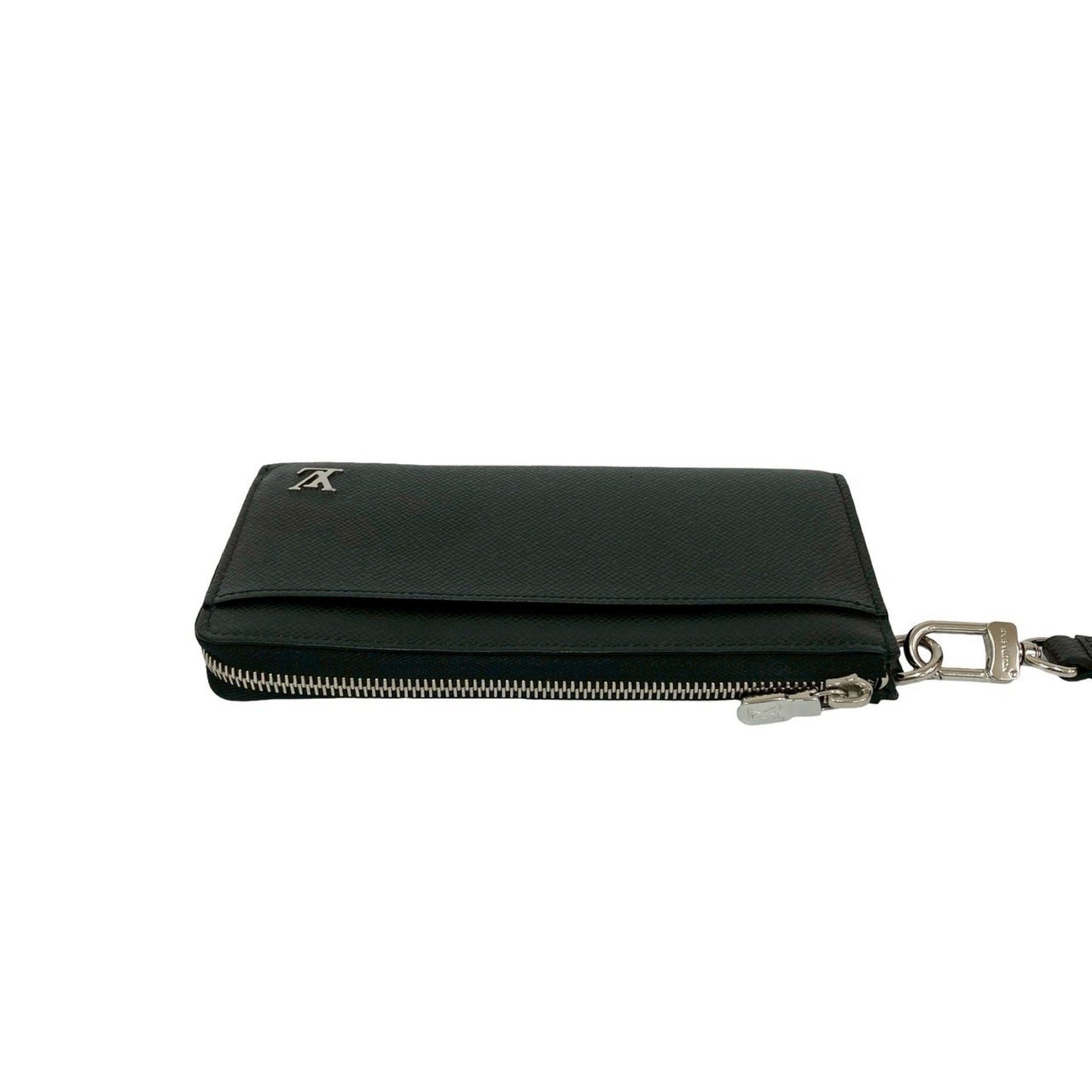 Louis Vuitton Zippy Dragonne Taiga Leather Bifold Long Wallet