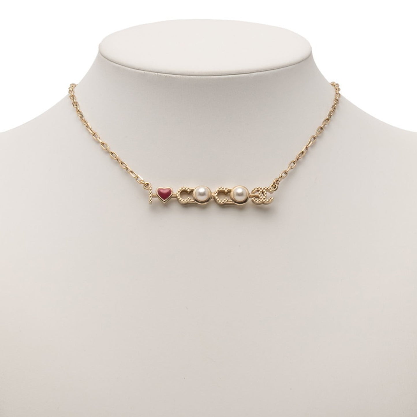 Chanel Coco Mark "I Love Coco" Necklace