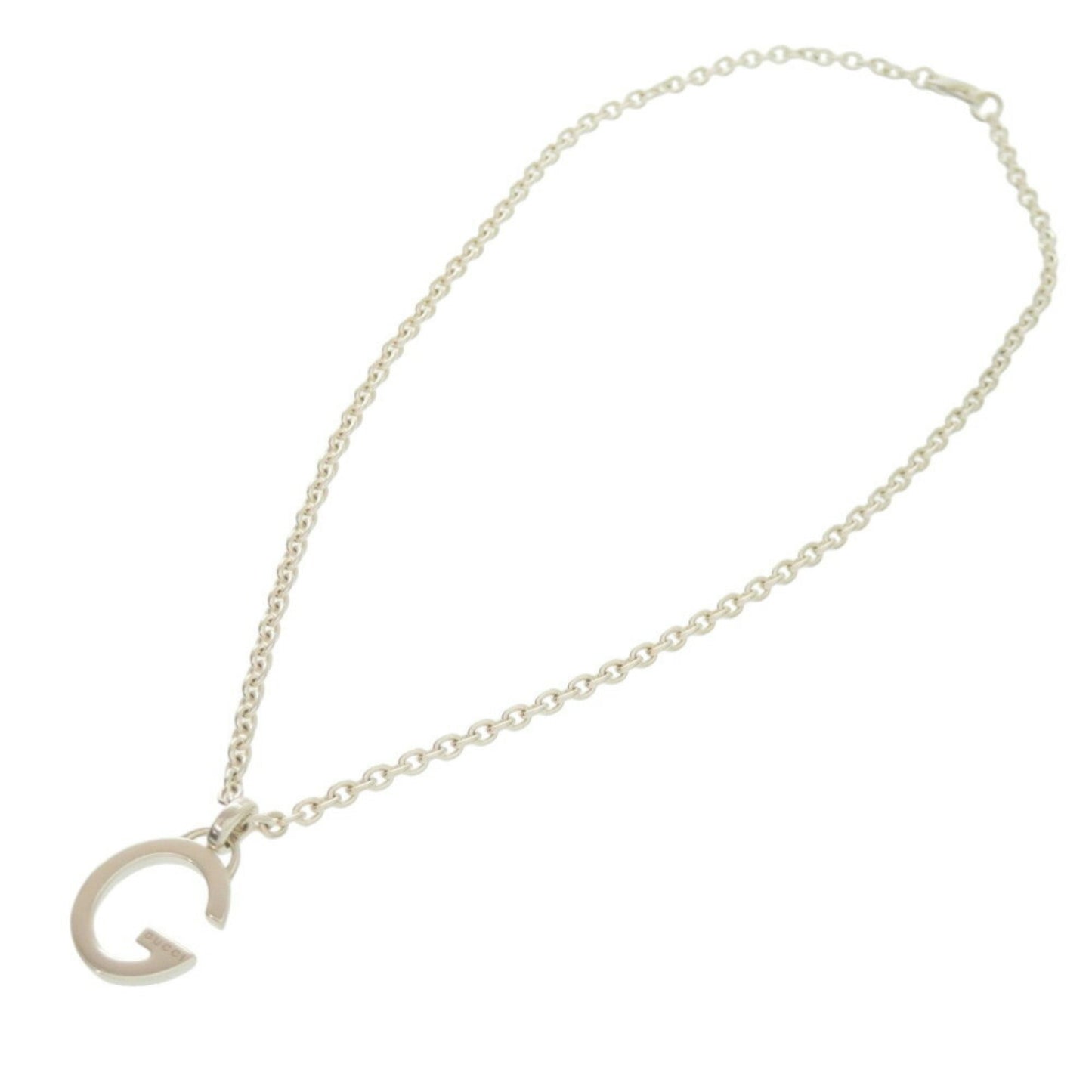 Gucci G Silver 925 Necklace 0372 Gucci