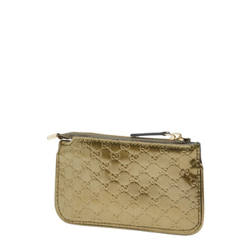 Micro Gg Leather - Gucci Coin Purse/ Coin Case Patent Leather