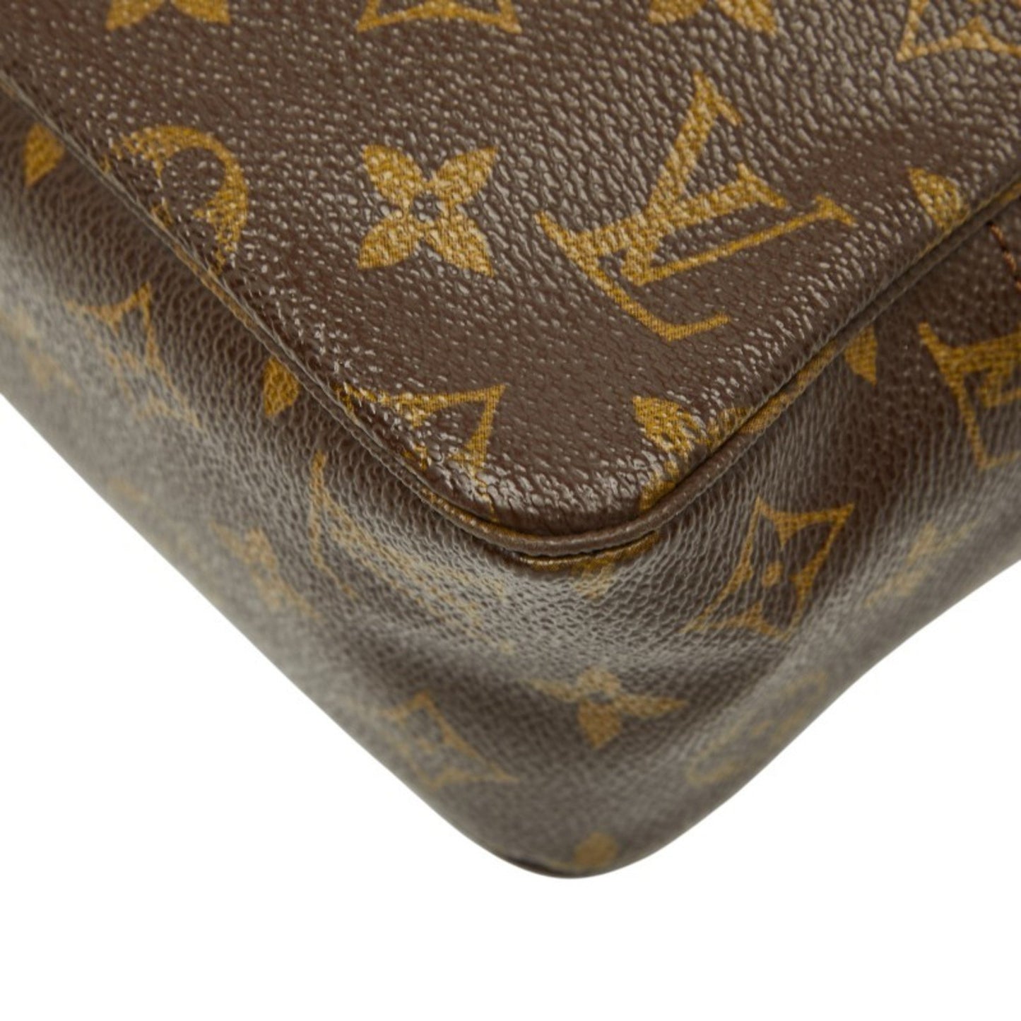 Louis Vuitton Monogram True Toilet 28 Second Bag/Clutch Bag M47522 Brown