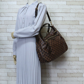 Louis Vuitton Evora Mm Damier Shoulder Bag Canvas N41131 Brown