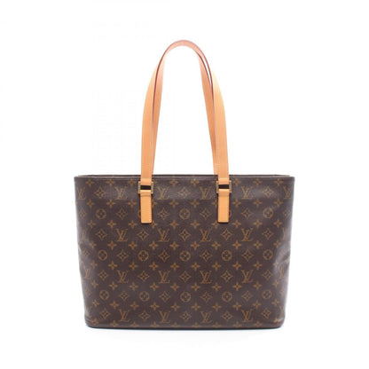 Leather - Louis Vuitton Tote Bag Pvc - Coated Canvas - Monogram