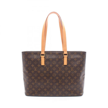 Leather - Louis Vuitton Tote Bag Pvc - Coated Canvas - Monogram