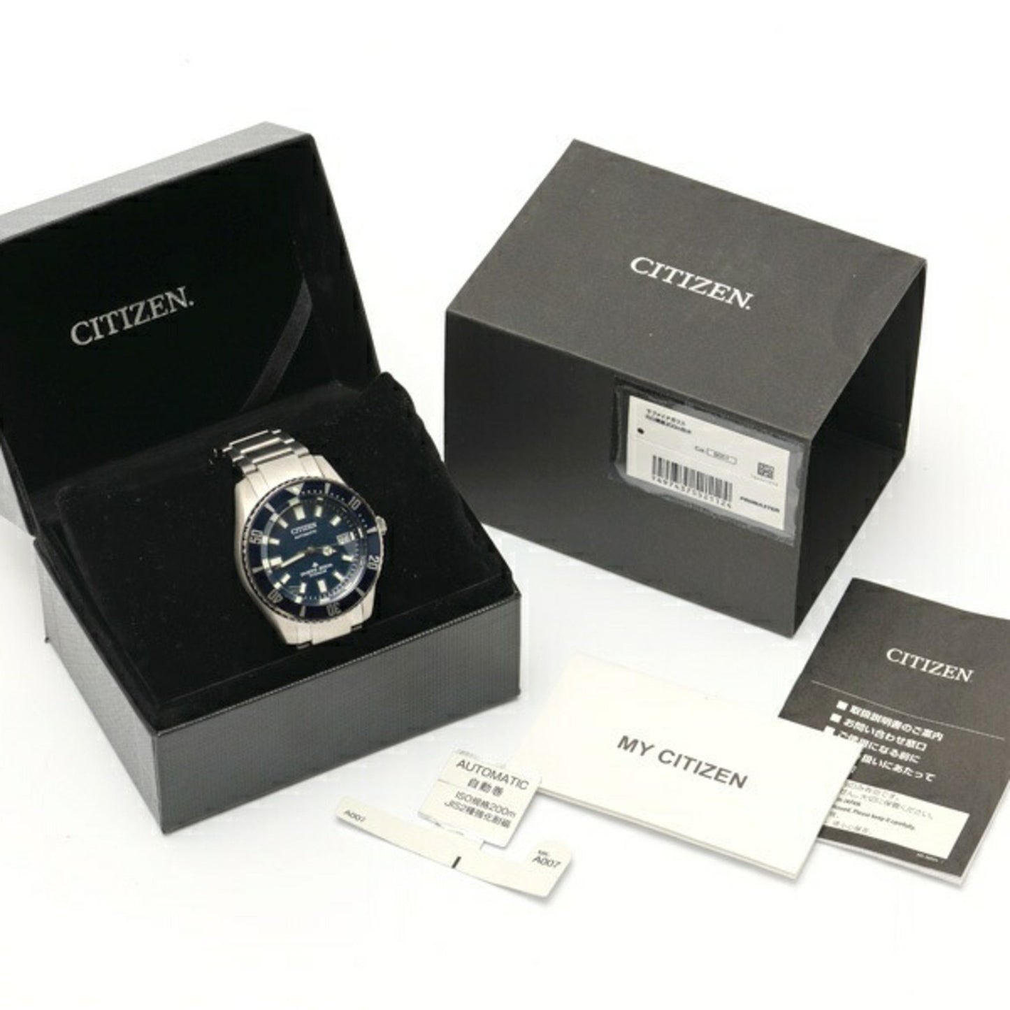 Citizen Promaster Marine Mechanical Diver 200M Nb6021-68L 9051-S129028 Automatic Watch A-158780