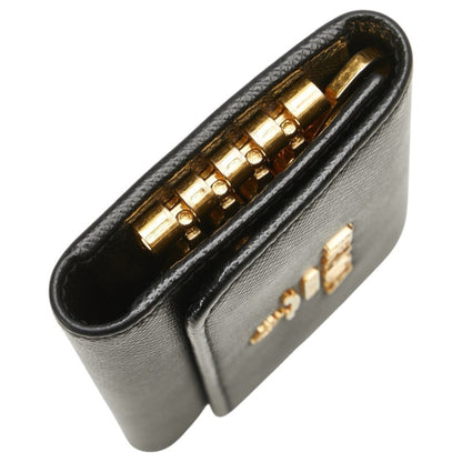 Prada 4-Ring Key Case In Black