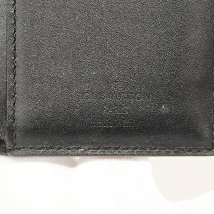 Louis Vuitton Monogram Portefeuille Cherry Wood Compact Wallet M61912 Brown Noir