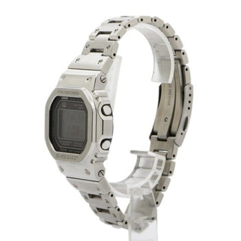 Casio G-Shock Gmw-B5000 Full Metal Men'S Watch With Silver Digital Dial And Stainless Steel