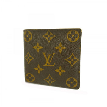 Louis Vuitton Monogram Portefeuille Marco Wallet M61675 Brown
