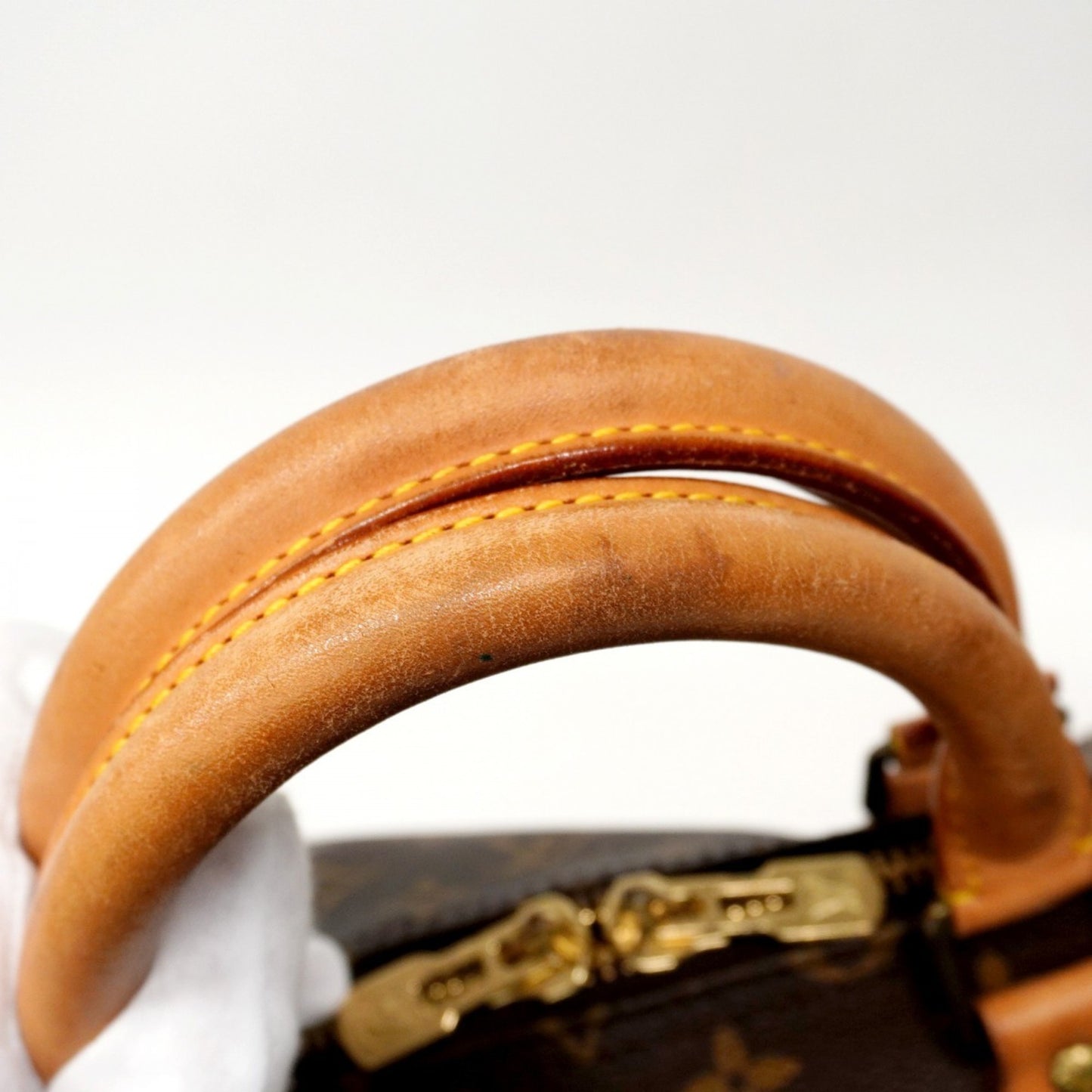 Louis Vuitton Monogram Keepall 55 Boston Bag M41424 Brown