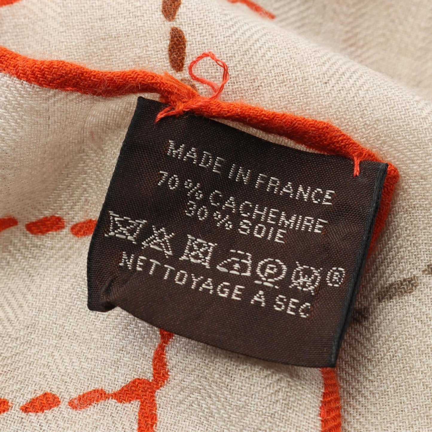 Hermes Herms Carr Jean 140 Pique Sellier Scarf