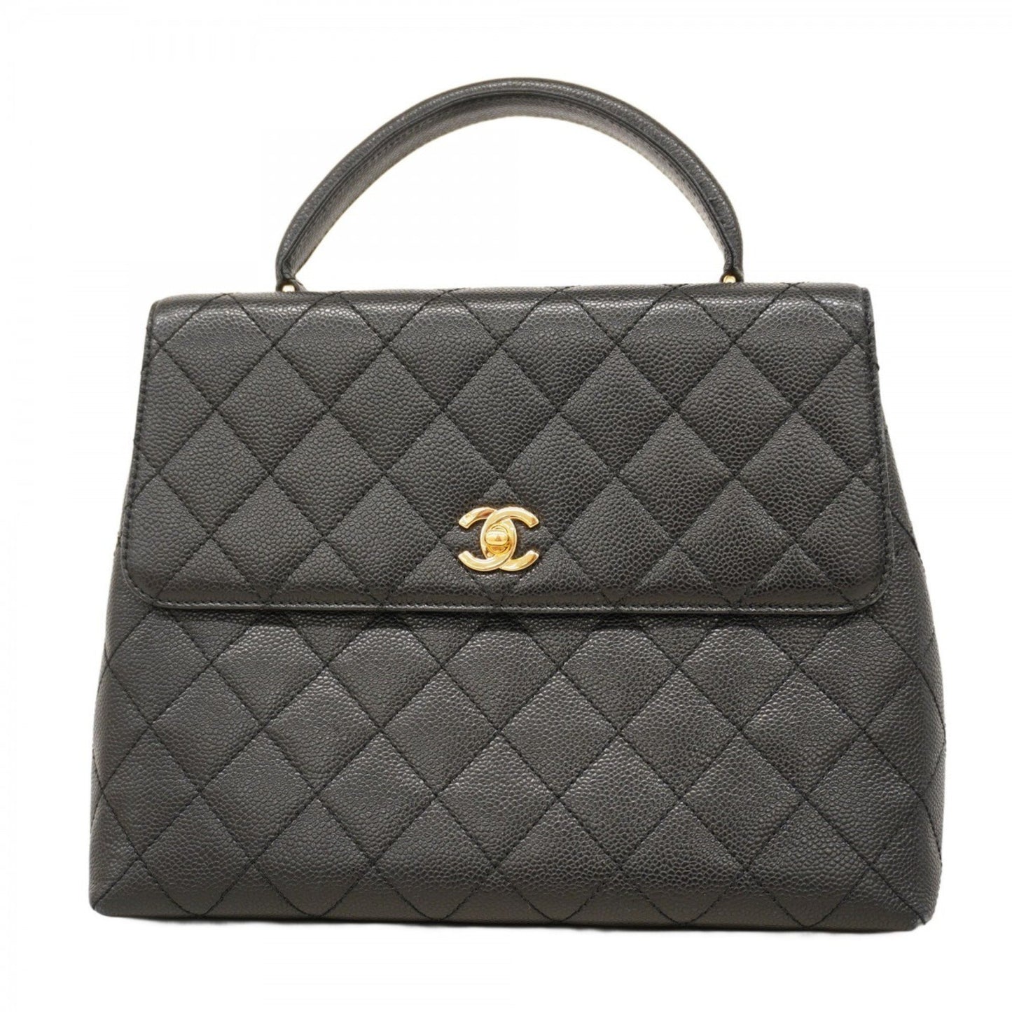 Chanel Matelasse Caviar Leather Handbag