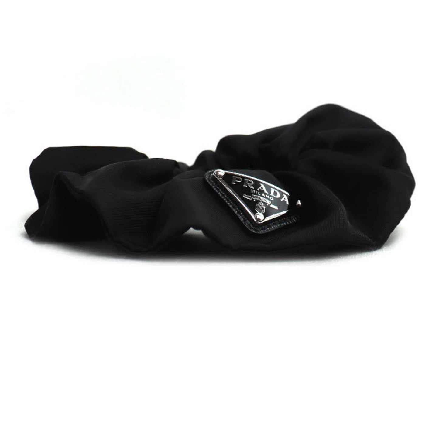 Prada Recycled Nylon Hair Scrunchie 1F015 2Dmi F0002