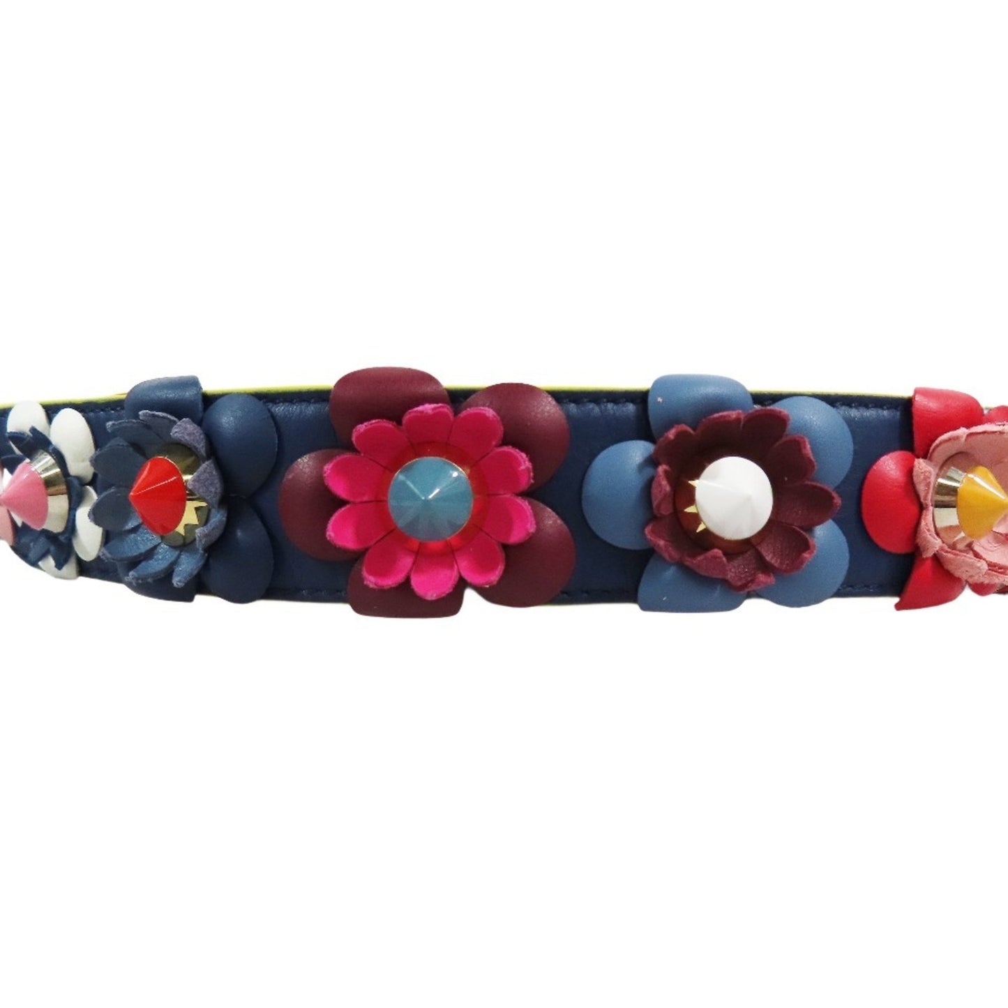 Fendi Flower Motif Strap You Shoulder Strap