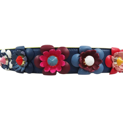 Fendi Flower Motif Strap You Shoulder Strap