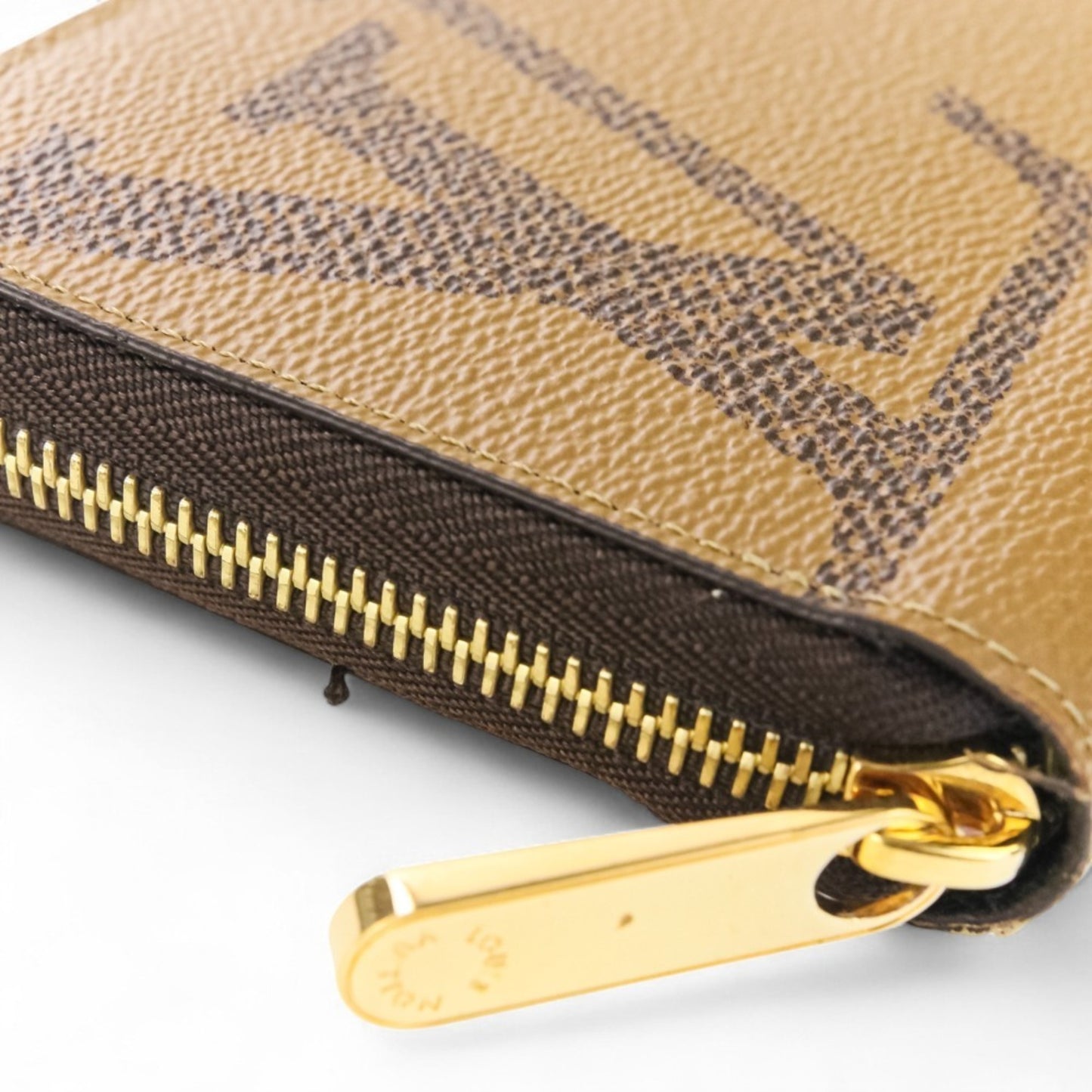Louis Vuitton Monogram Giant Reverse Zippy Wallet M69353 Brown