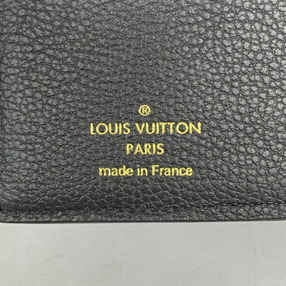 Louis Vuitton Monogram Empreinte Portefeuille Metisse Compact Tri-Fold Wallet M80880 Noir
