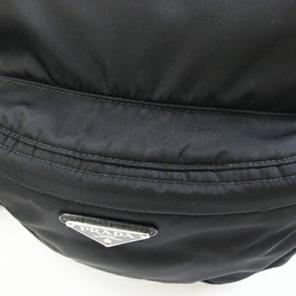 Prada Body Bag 2Vh038 Black Nylon Leather