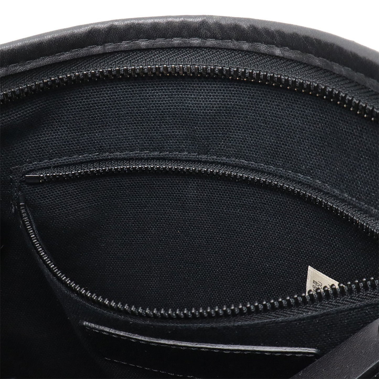 Burberry Smoked Check Pattern Shoulder Bag Pvc Leather Khaki Brown Black