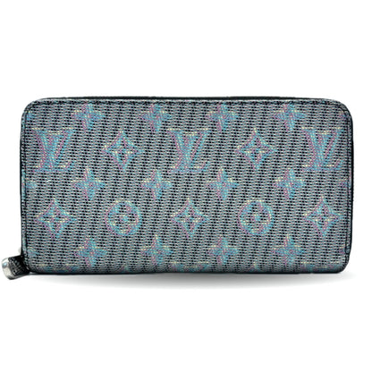 Louis Vuitton Zippy Wallet Monogram Lv Pop Round Long Glitter Cyberpunk Multicolor M68662 Louis