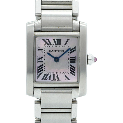 Cartier Tank W51028Q3 Pink Dial