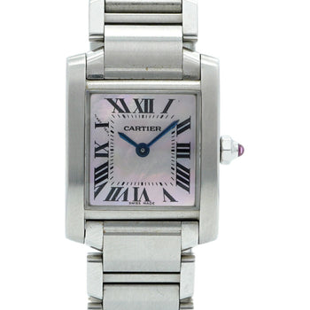 Cartier Tank W51028Q3 Pink Dial