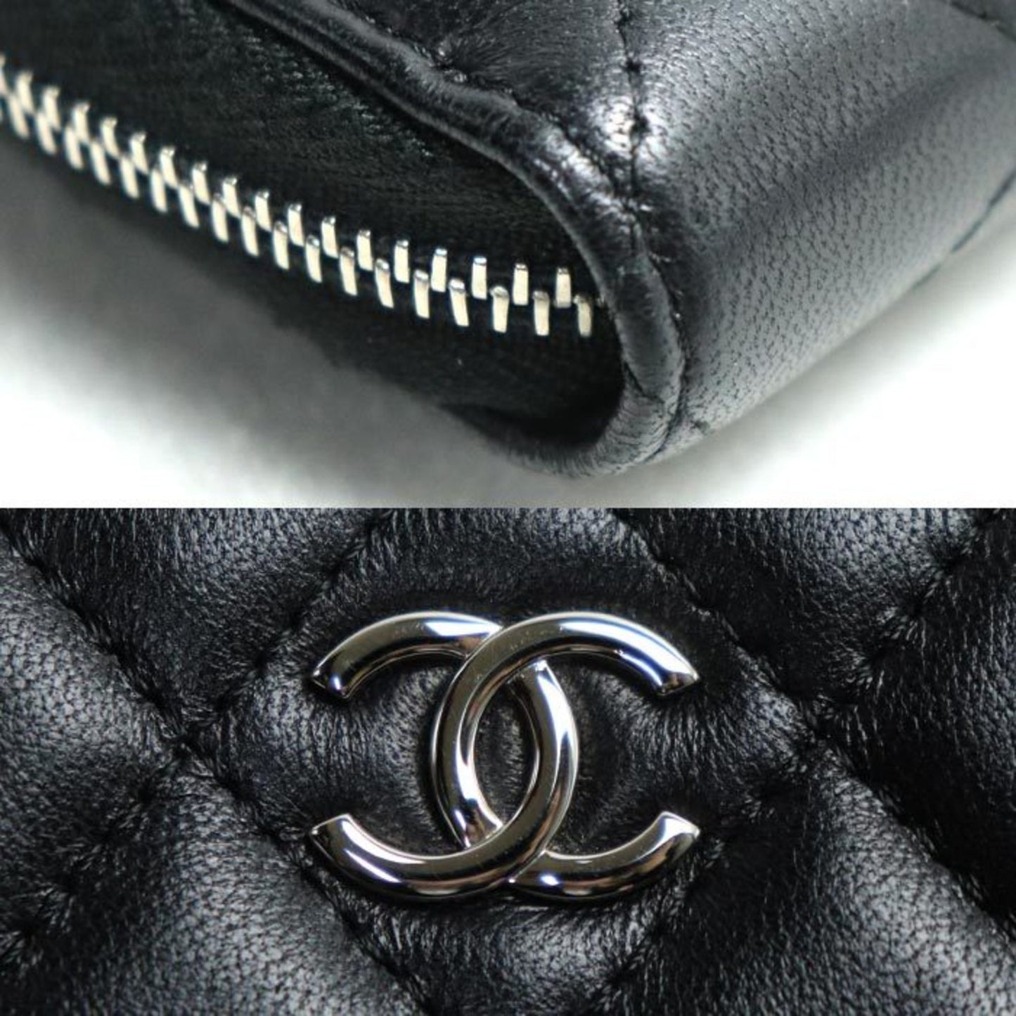 Chanel Matelasse Small Zip Wallet
