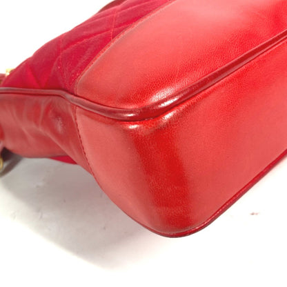 Chanel Vintage Coco Ball Matelasse Quilted Chain Bag Shoulder Tote Satin Leather