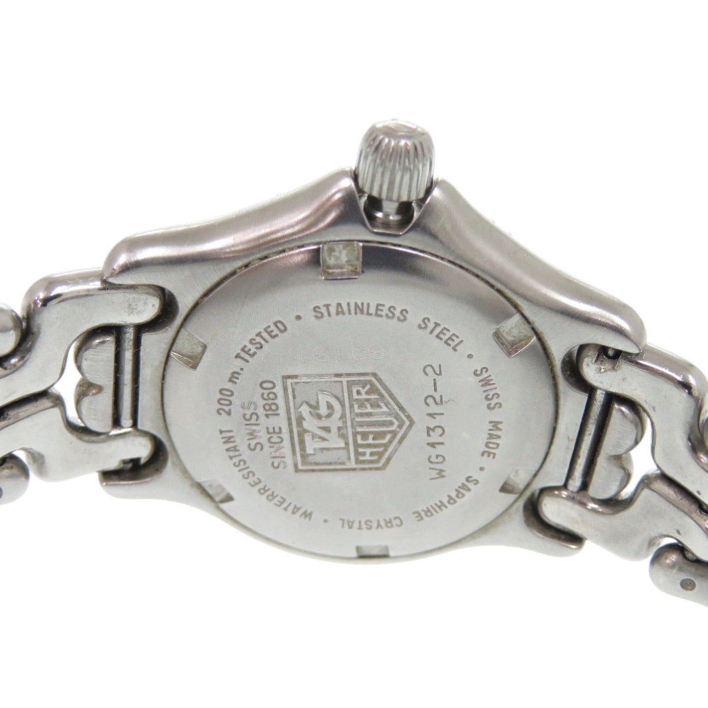 Tag Heuer Wg1312-2 Cell Date Stainless Steel Watch