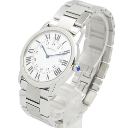 Cartier Ronde Solo De Lm Stainless Steel Men'S Watch