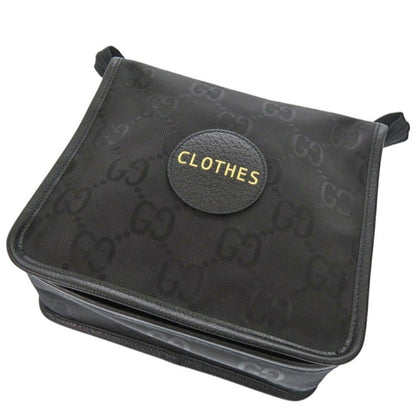 Gucci Off The Grid Small Backing 674801 Nylon Canvas/Leather Black Travel Pouch 1685Gucci