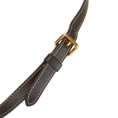 Louis Vuitton Shoulder Strap Brown Leather