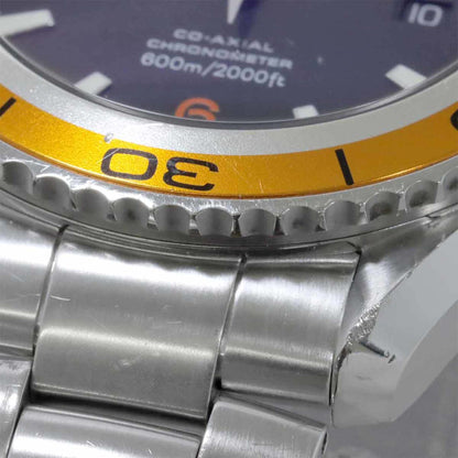 Omega Seamaster Planet Ocean Co-Axial Chronometer 600M 2208 50 Men'S Watch With Date Display