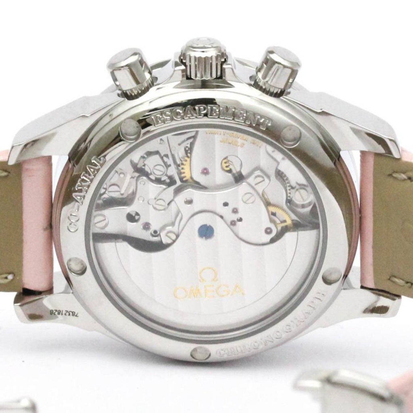 Omega De Ville Co-Axial Chronograph Mopdial Watch 4878.74.34 Polished