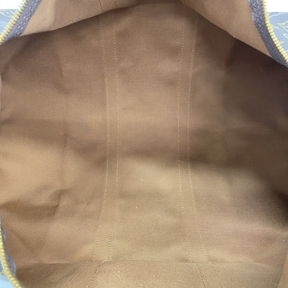 Louis Vuitton Monogram Keepall Bandouliere 55 Boston Bag M41414 Brown