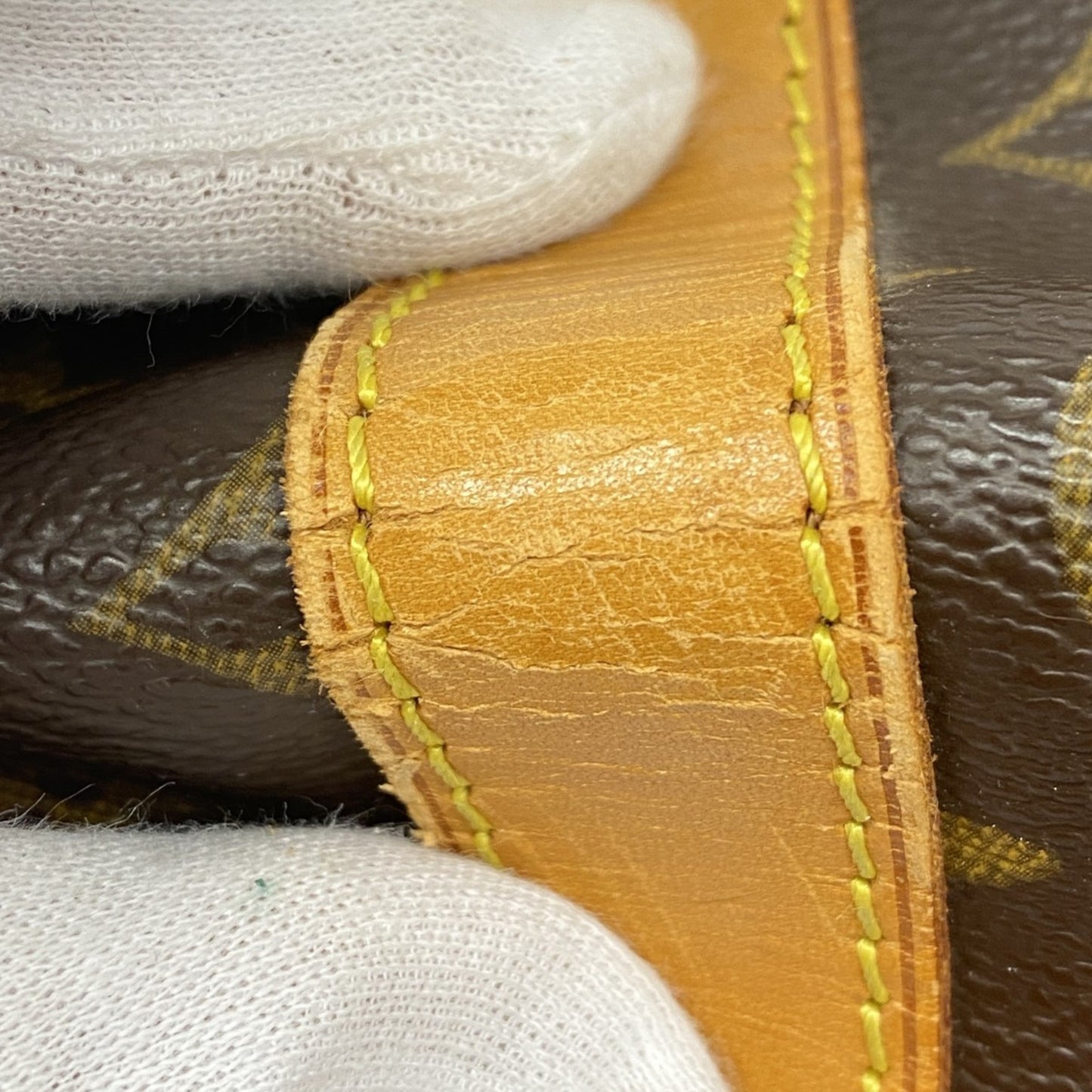 Louis Vuitton Monogram Keepall 55 Boston Bag M41424 Brown