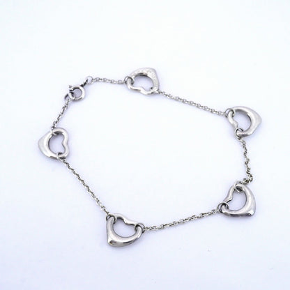 Tiffany 5-Row Heart Bracelet