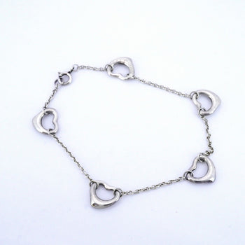 Tiffany 5-Row Heart Bracelet