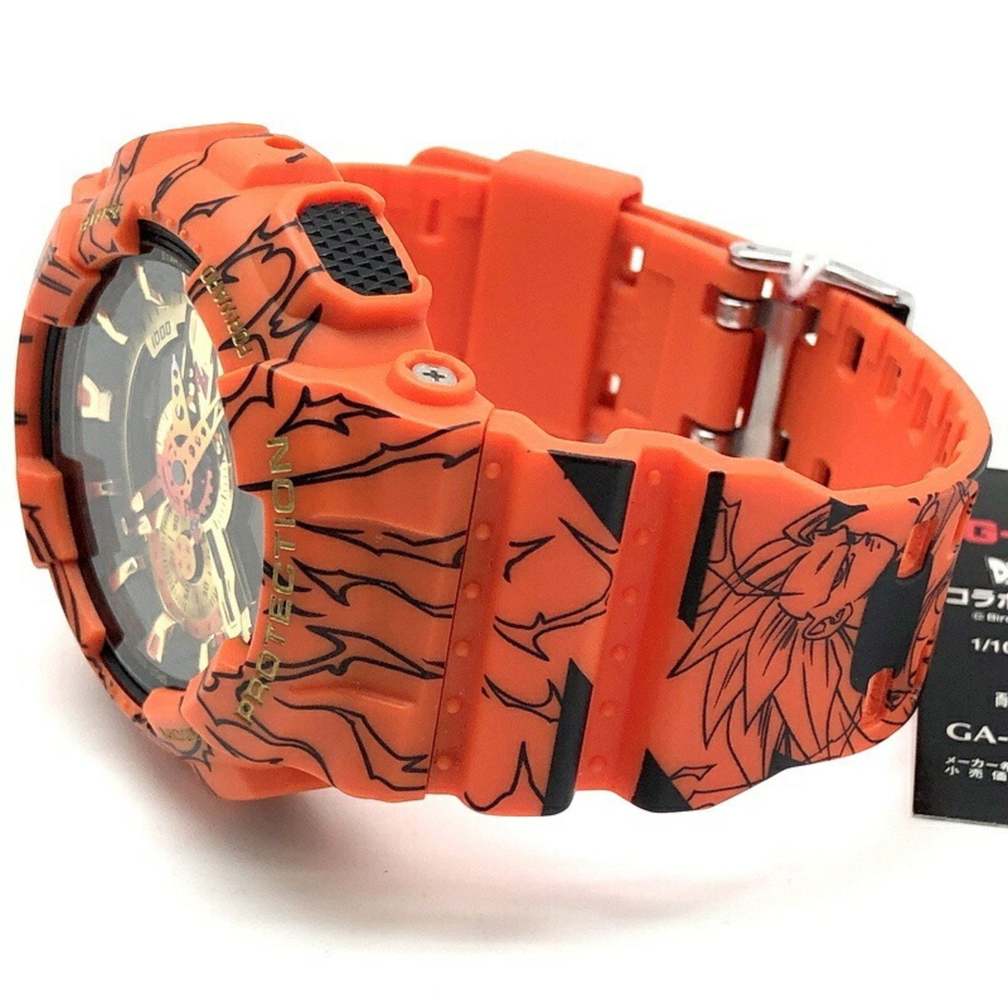 G-Shock Casio Ga-110Jdb-1 Dragonball Z Collaboration Model Watch With Led Light