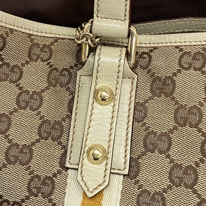 Gucci Gg Canvas Tote Bag 137396 Beige