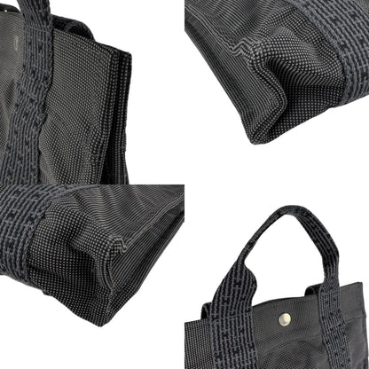 Hermes Herms Air Line Sac Ado Pm Backpack In Nylon Canvas