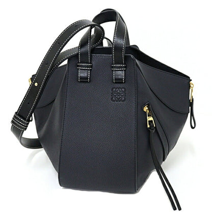 Loewe Hammock Bag Small Calfskin 3Way Handbag Shoulder Anagram Navy