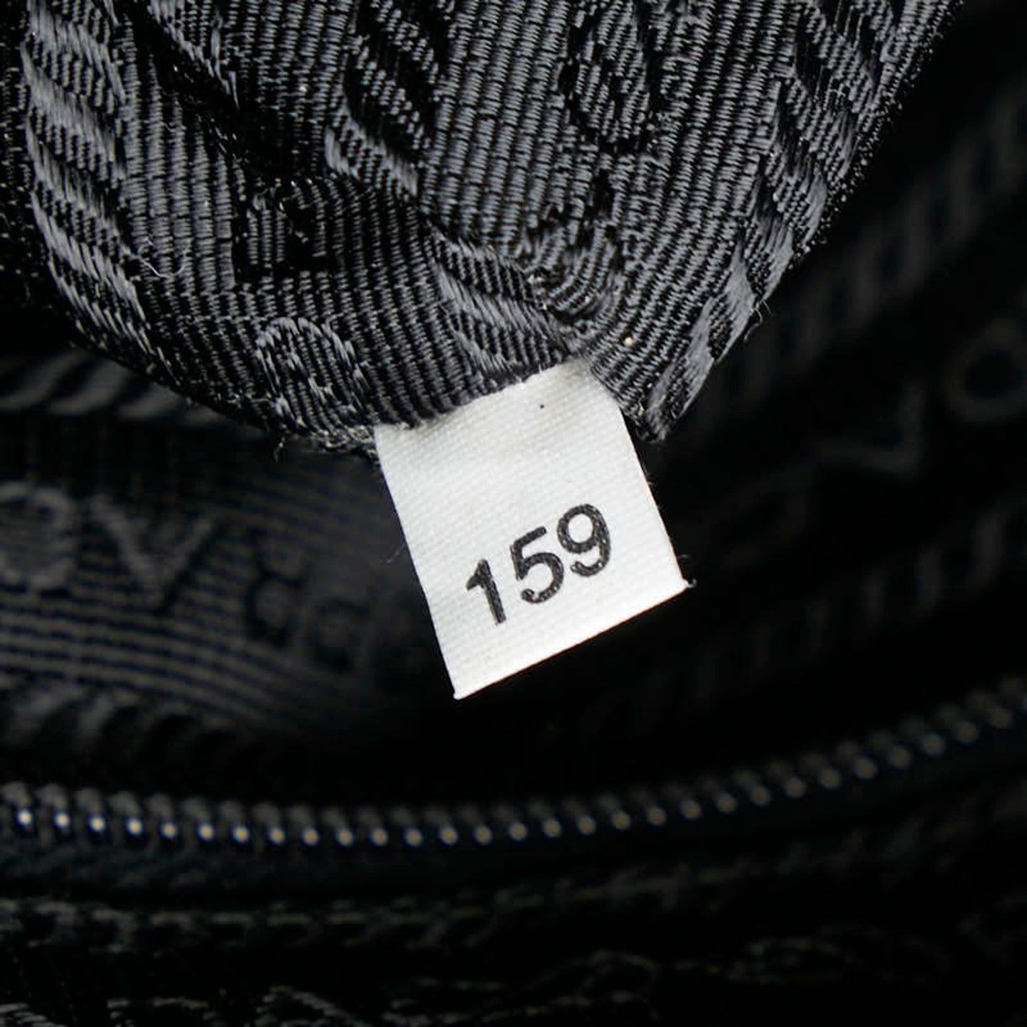 Prada Tessuto Shoulder Bag With Triangle Logo Plate