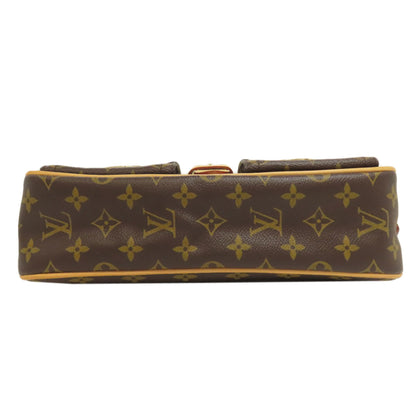 Louis Vuitton M40027 Hudson Handbag Monogram Canvas