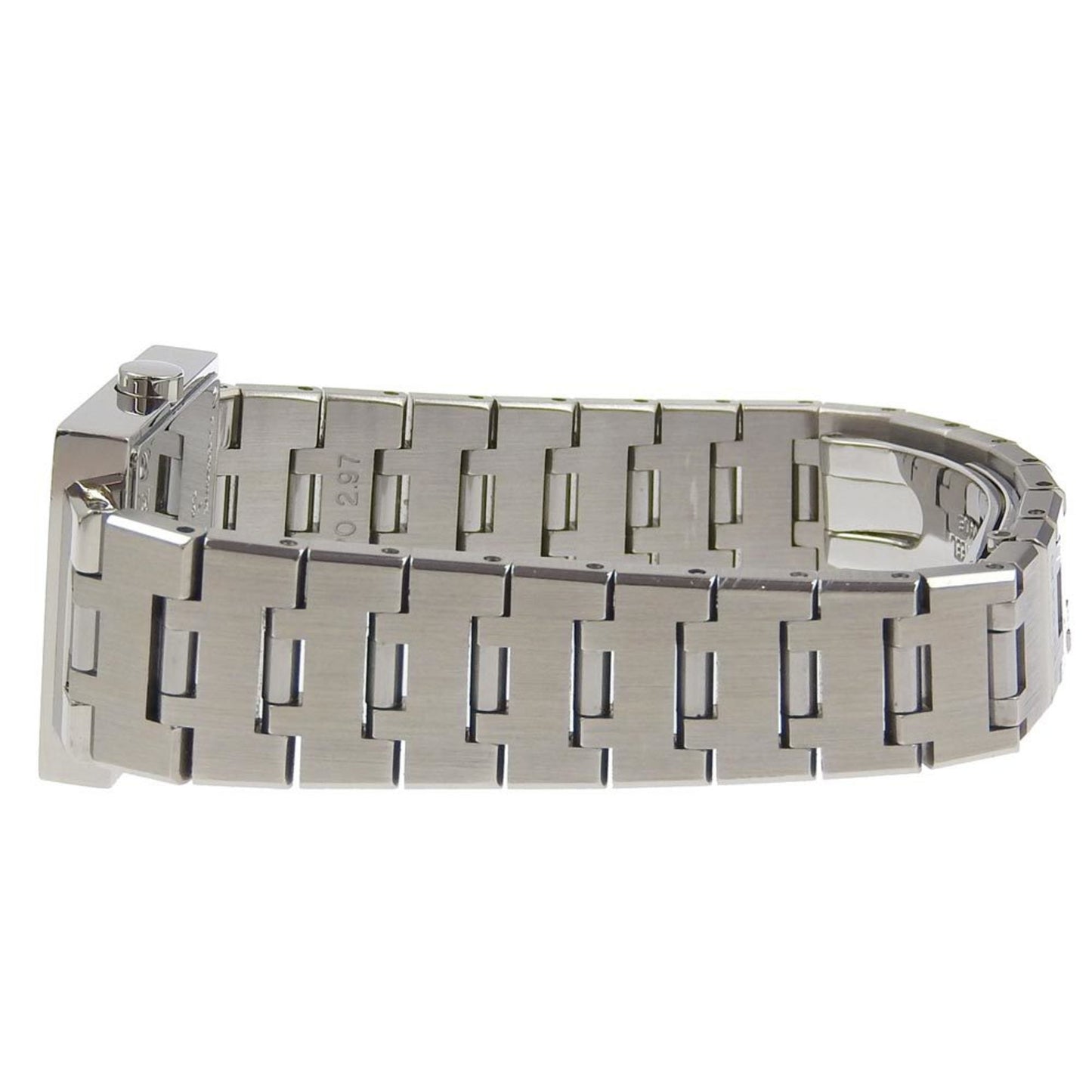 Bvlgari Quadrado Sq22Ss Stainless Steel Watch With Quartz Movement