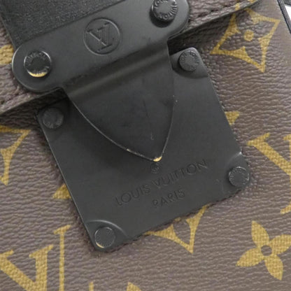 Canvas Louis Vuitton Shoulder Bag Coated