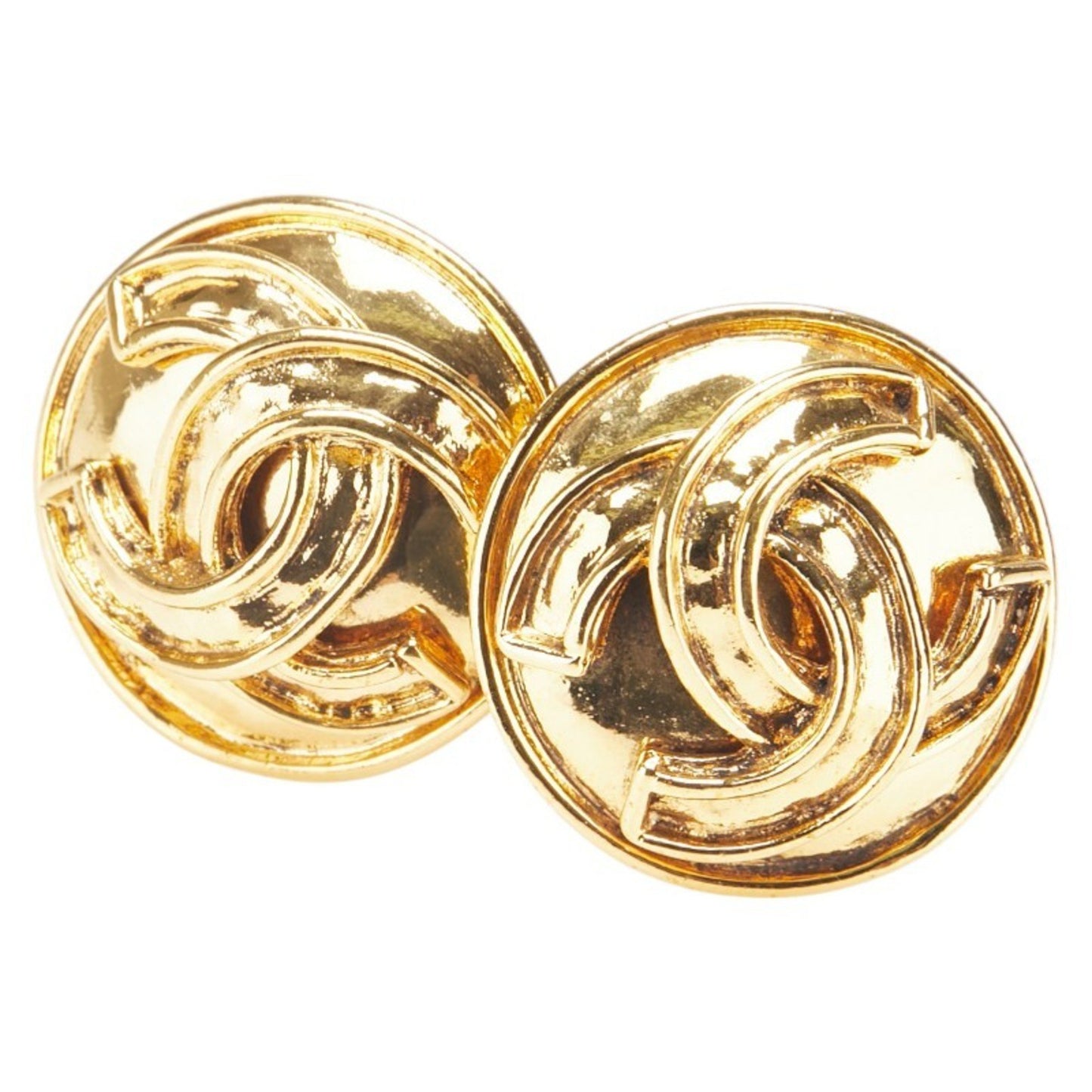 Vintage Chanel Coco Mark Earrings