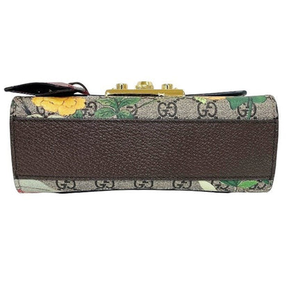Gucci Gg Supreme 409487 Ladylock Floral Pvc